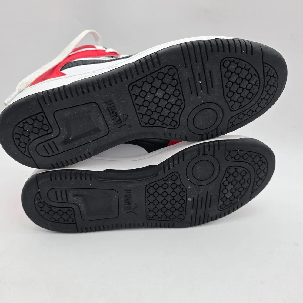 Puma Rebound LayUp High Top Red White Black 369573-14 US 9.5 Mens